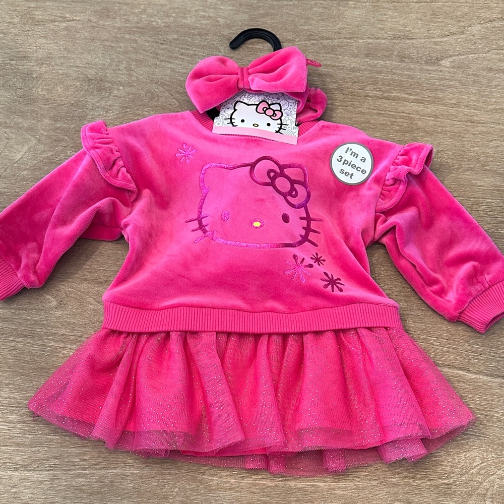 Hello Kitty Three Piece Set
